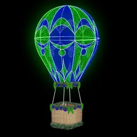 Figura De Natal Iluminada 3D - Balão Grande